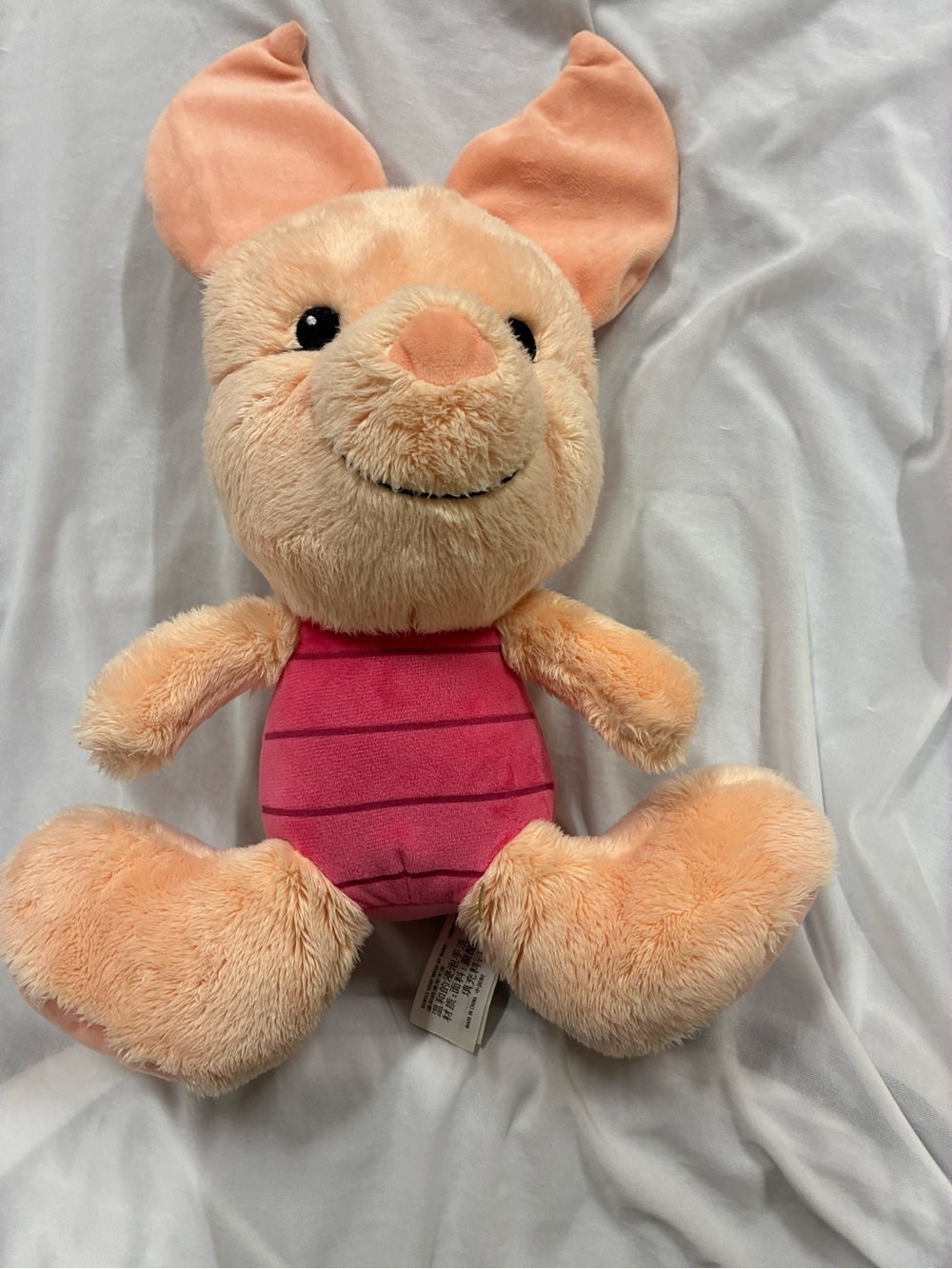 Disney Parks Piglet Big Feet Plush Stuffed Animal Winnie The Pooh Baby Pig Doll